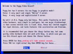 Puppy Video Config