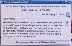 Woops Can't Find Drive