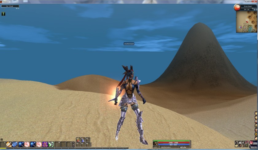 LadyStormwind in Draco Desert