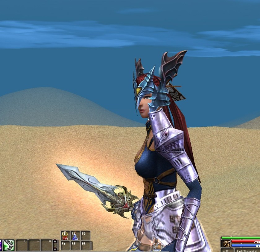LadyStormwind in Draco Desert