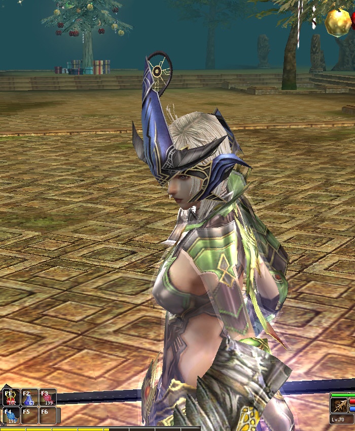 DemonSpear with level 70 Helm