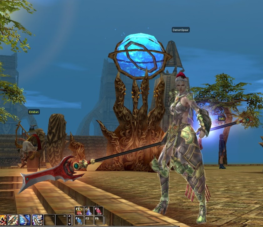 DemonSpear with Level 72 Spear