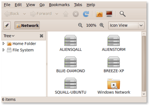 Screenshot-Network - File Browser