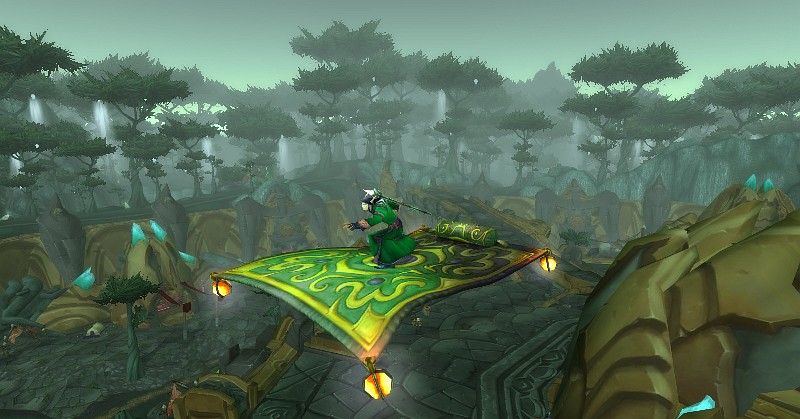 Flying Carpet over Shattrath City