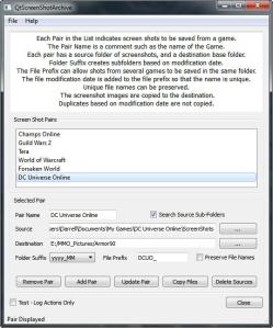 Version 1.1 Main Window