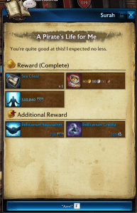 Corsair's Daily Quest