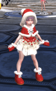 Elin in Wintera Costume