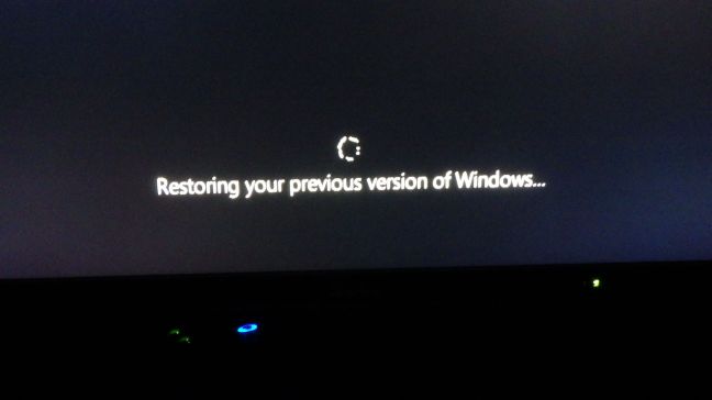 Restoring Previous Windows