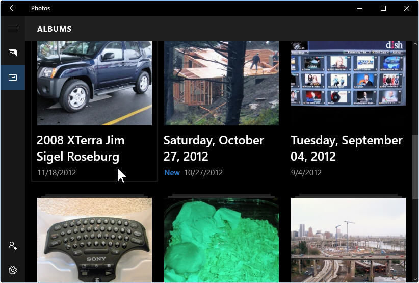 Albums, done their way, not yours.