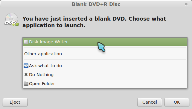R-Click choices on ISO
