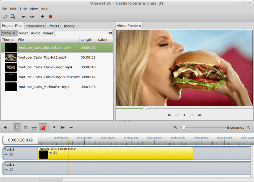 Openshot Video Editor