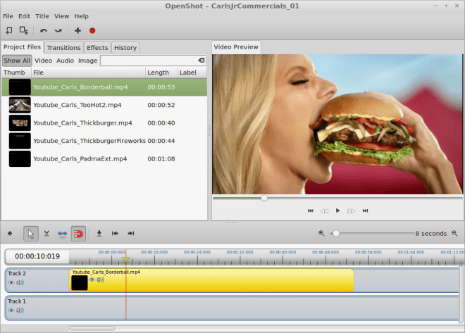 Openshot Video Editor
