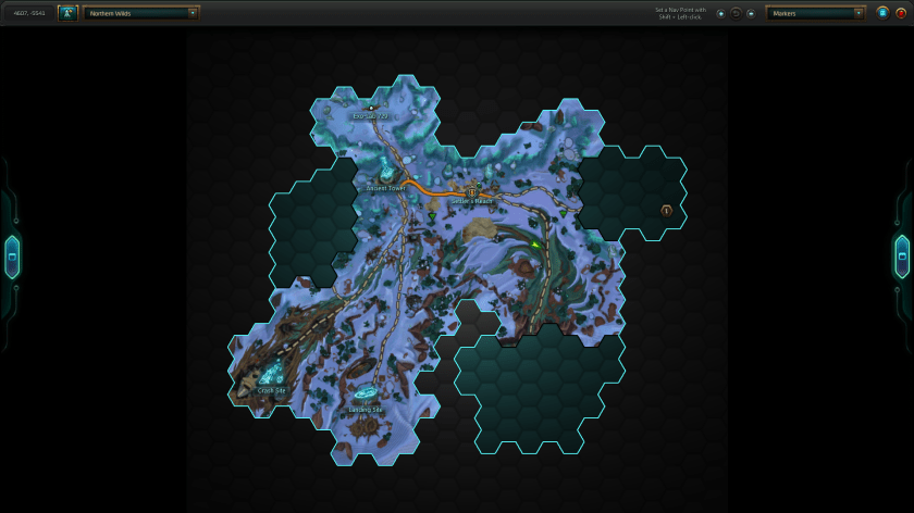 Map of Low Level Area