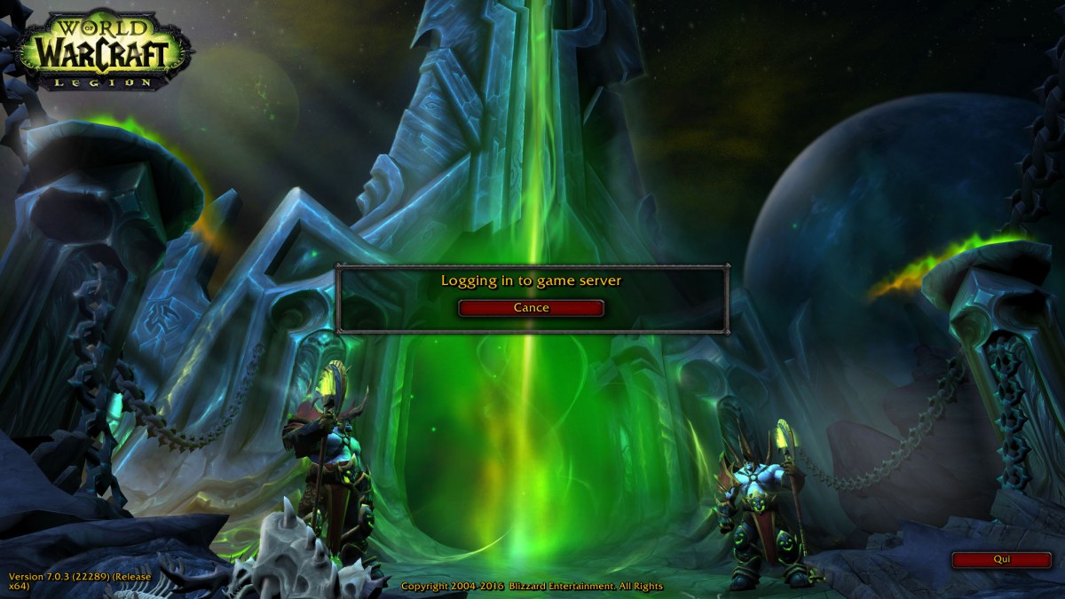 Wow Legion Prepatch is&nbsp;Up