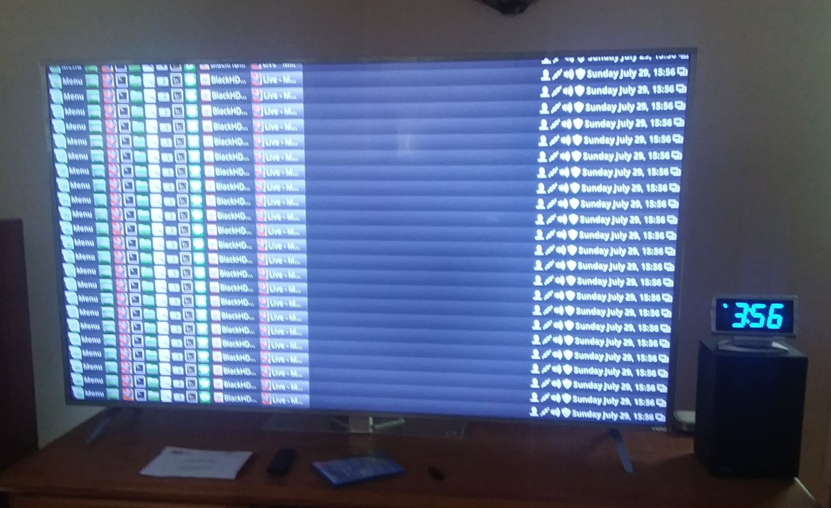 Vizio P65 TV&nbsp;Glitches