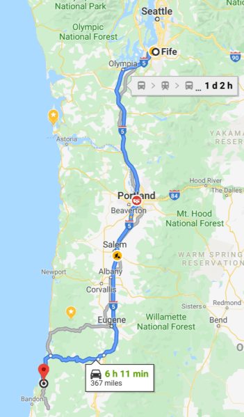 SSD Tracking Map Last Day