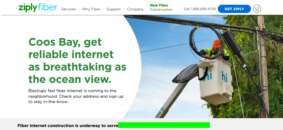 Ziply Fiber Install&nbsp;Date!