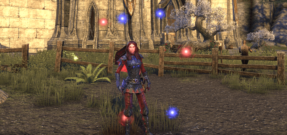 Colored Floating Orbs