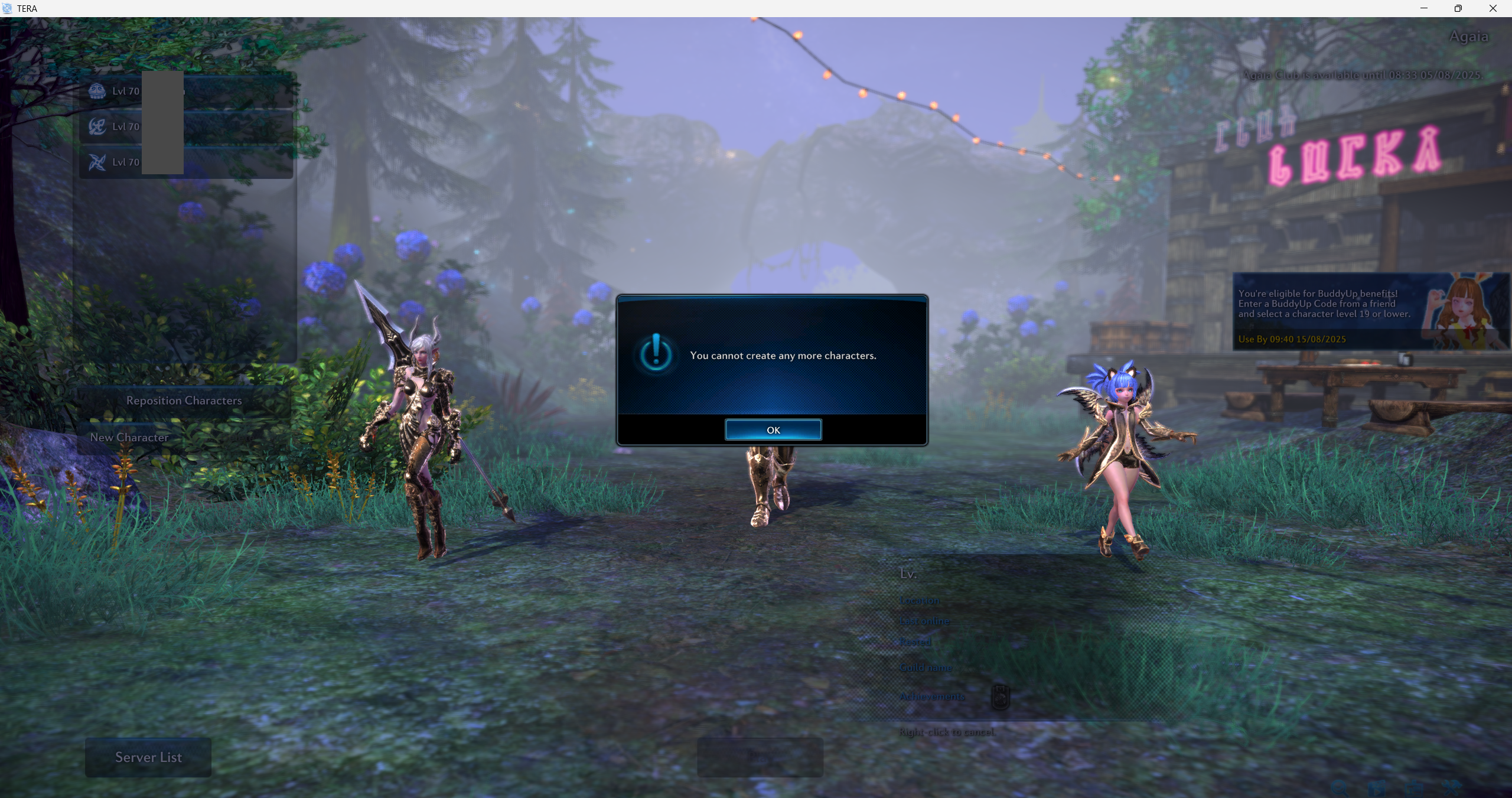 Tera Private Servers Windy Weather